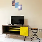 Apto Sun Way com piscina e Churrasqueira